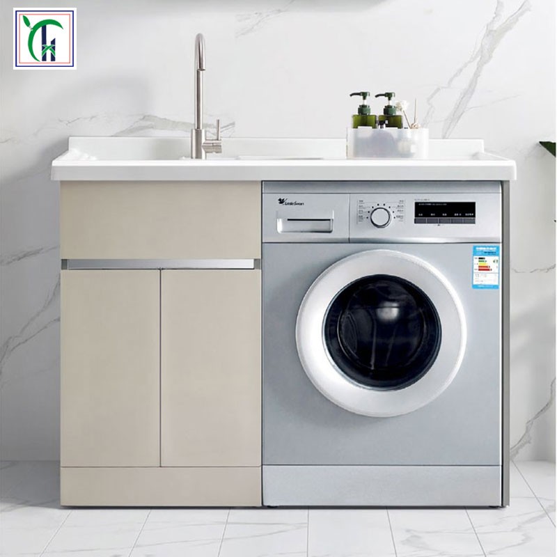 不锈钢洗衣机柜