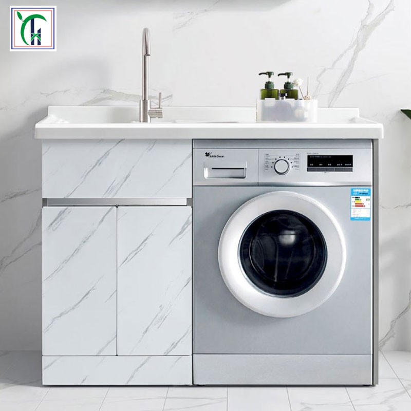 不锈钢洗衣机柜