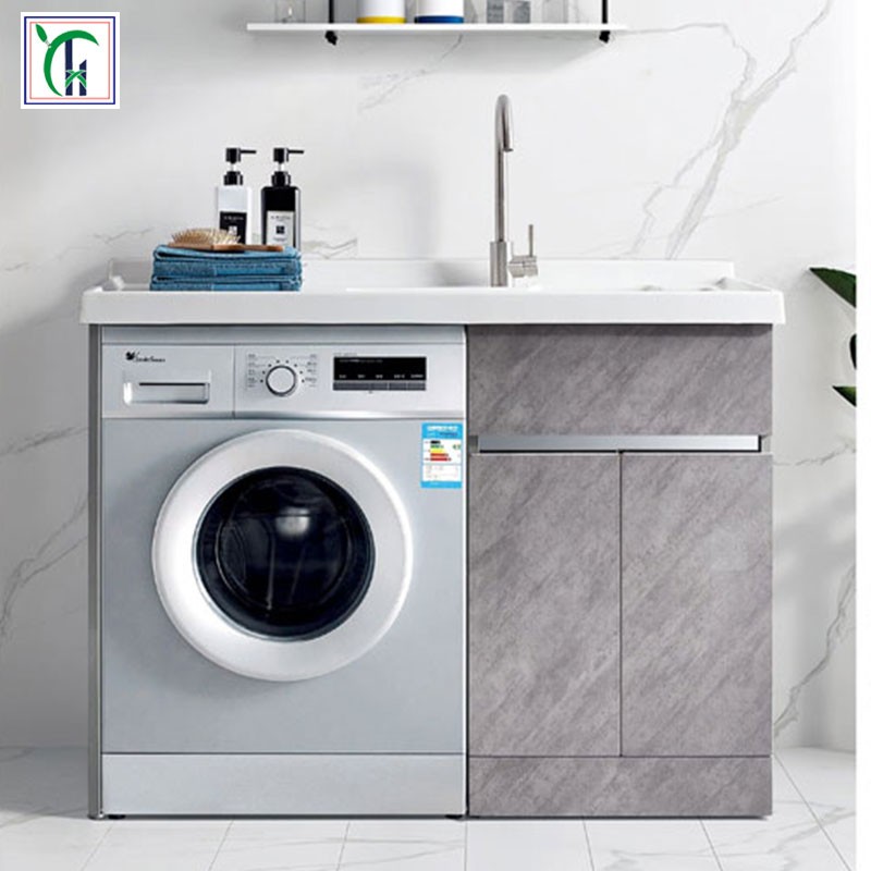 不锈钢洗衣机柜