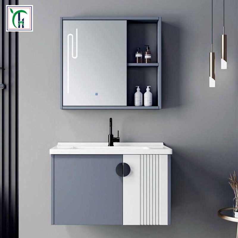 实木免漆浴室柜