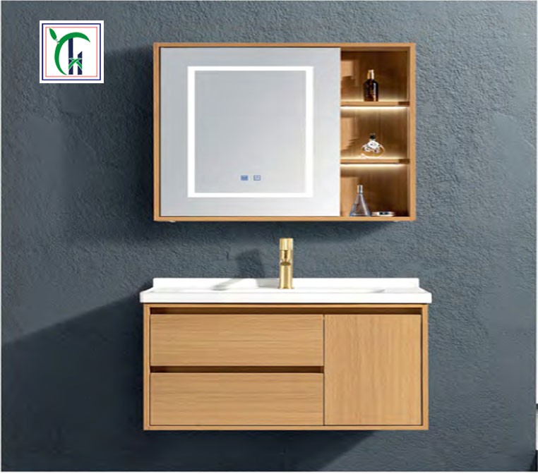 多层实木浴室柜