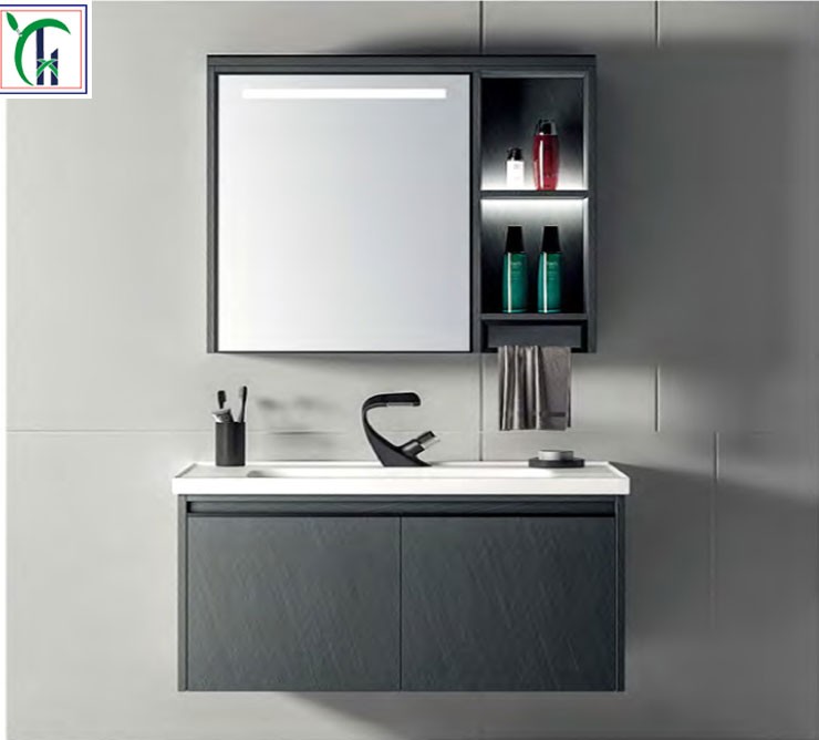 多层实木浴室柜