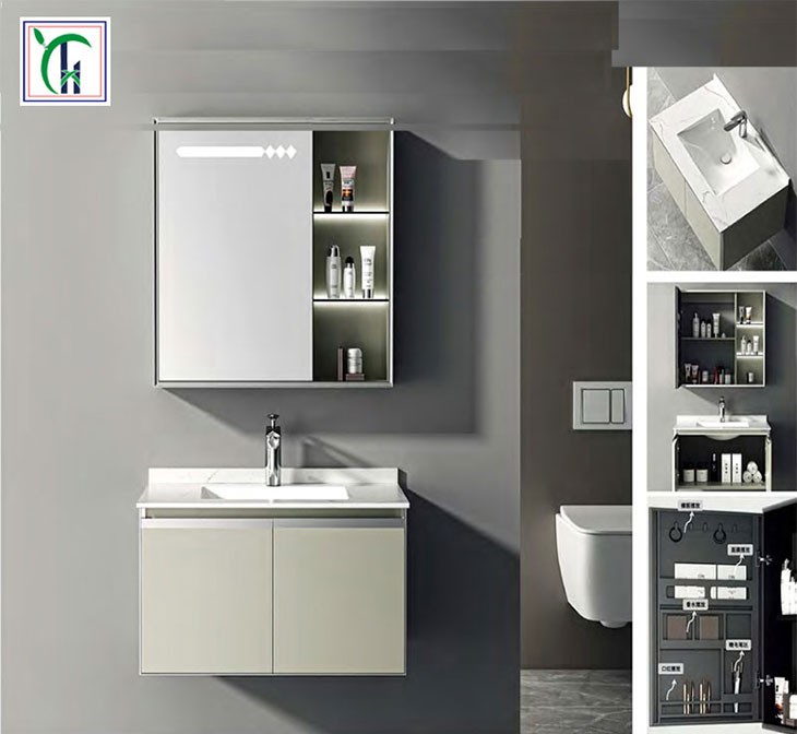 多层实木浴室柜