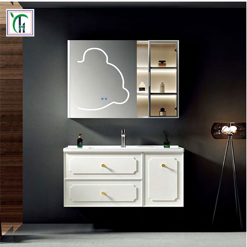 多层实木浴室柜