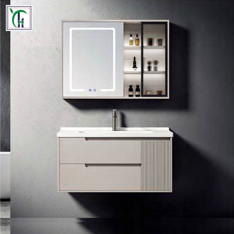 多层实木浴室柜