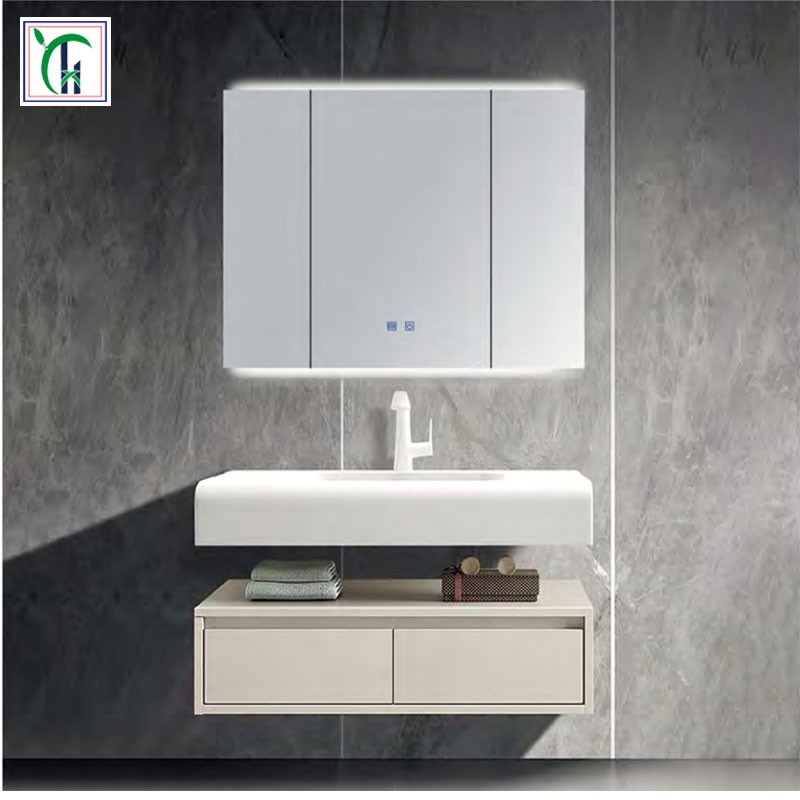 多层实木浴室柜