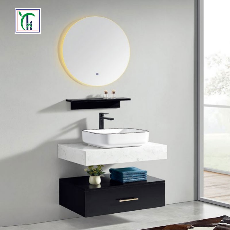 实木免漆浴室柜