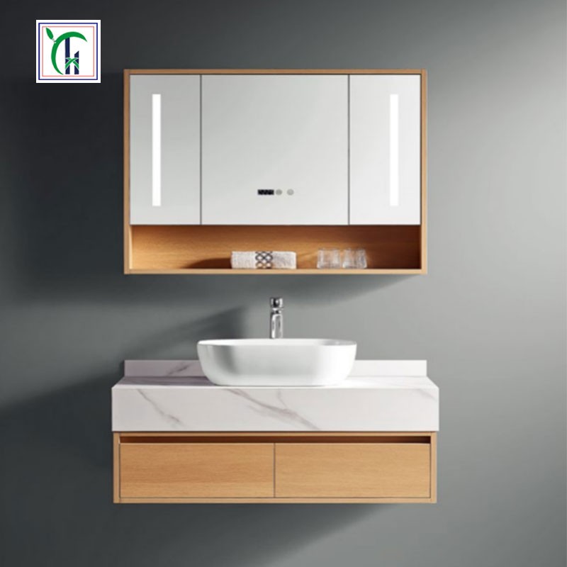 实木免漆浴室柜