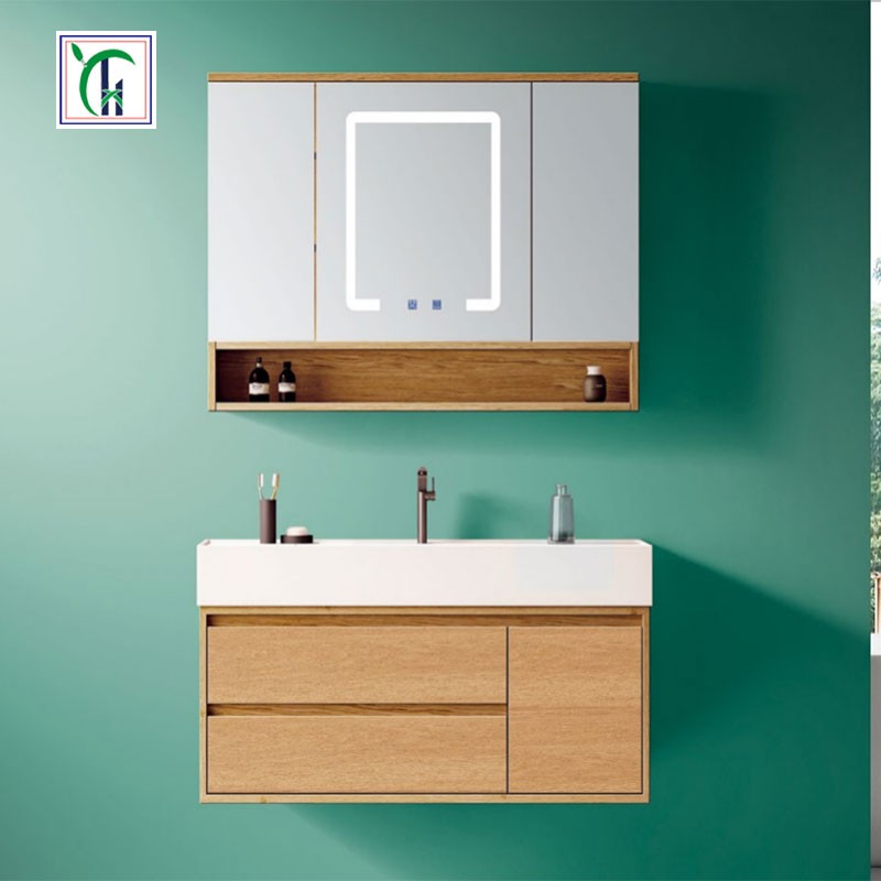 实木免漆浴室柜