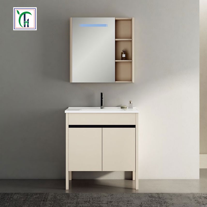 实木免漆浴室柜