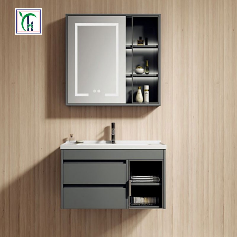 实木免漆浴室柜