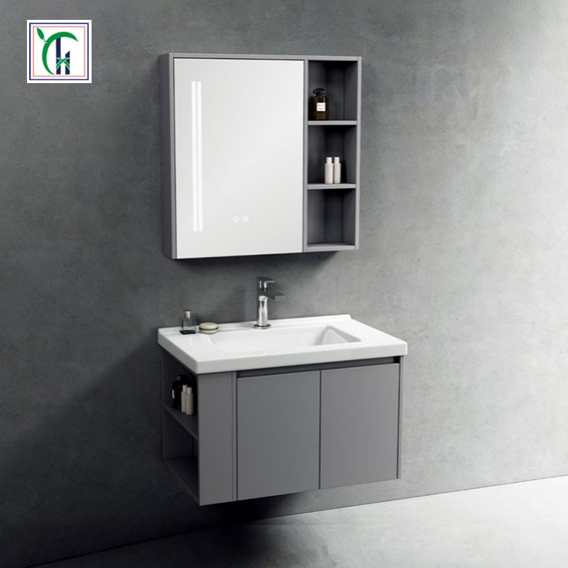 实木免漆浴室柜