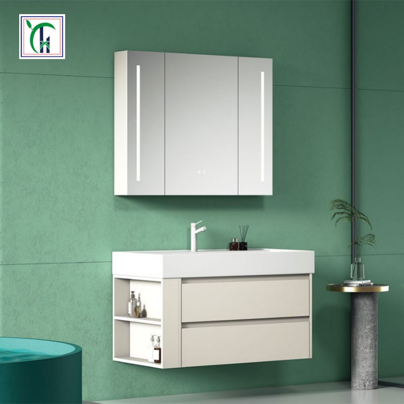 实木免漆浴室柜